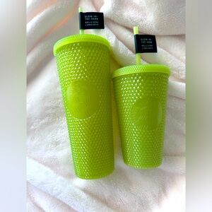 Starbucks Glow in the Dark Cold Cup Bundle